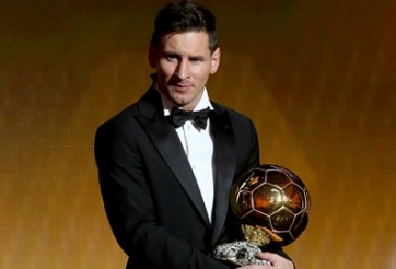 Lionel Messi giành Quả bóng vàng FIFA 2015