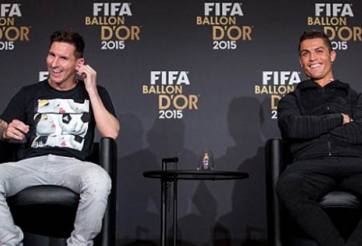 Messi không bầu Neymar, Ronaldo không chọn Bale giành QBV 2015
