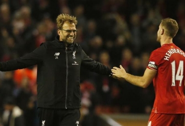 Đội trưởng Liverpool kịp trở lại trước trận gặp Arsenal