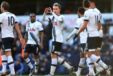 Video bàn thắng: Tottenham 4-1 Sunderland (Vòng 22 Ngoại hạng Anh)