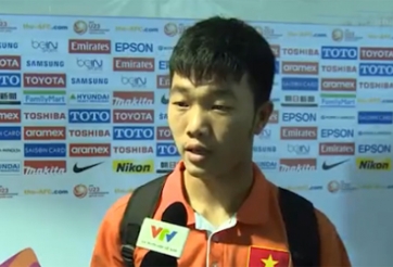 VIDEO: Xuân Trường khen ngợi đồng đội chơi tiến bộ trước U23 Australia