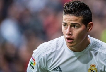 Rộ tin đồn James Rodriguez bất mãn với HLV Zidane