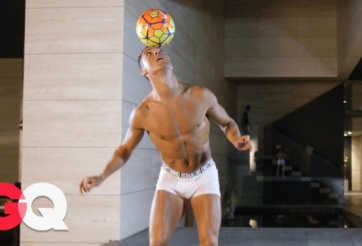 VIDEO: Màn tâng bóng siêu sexy của Cristiano Ronaldo