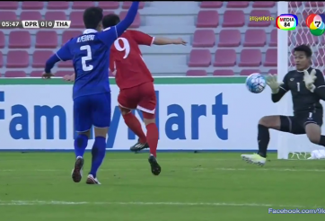 VIDEO: Màn trình diễn ấn tượng của thủ thành U23 Thái Lan trước Triều Tiên