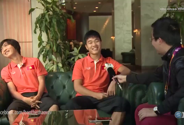 VIDEO: Chia sẻ của Tuấn Anh và Xuân Trường trước khi ra nước ngoài thi đấu