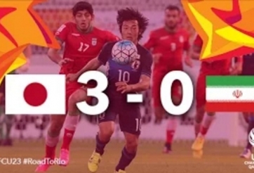 Video bàn thắng: Nhật Bản 3-0 Iran (VCK U23 châu Á 2016)