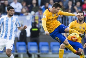 VIDEO: Siêu phẩm volley của Messi vào lưới Malaga