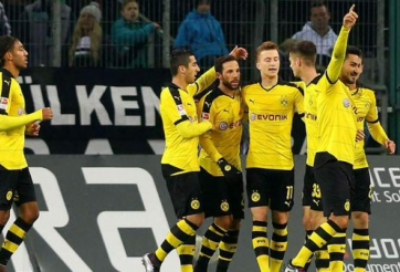 Video bàn thắng: M'Gladbach 1-3 Dortmund (Vòng 18 Bundesliga)