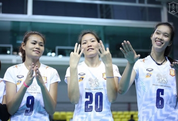 VIDEO: Ngọc Hoa - Thanh Thúy tỏa sáng ở giải bóng chuyền Thái Lan