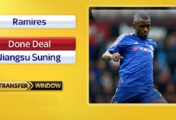 Guarín và Ramires đồng loạt tới Trung Quốc