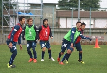 VIDEO: HAGL và Yokohama FC tập luyện trước thềm đại chiến ở cúp Tam hùng