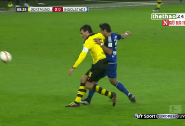 VIDEO: Siêu phẩm phản lưới nhà 'đỉnh' hơn Hoàng Lâm của sao Dortmund