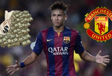 Chuyển nhượng 5/2: 'M.U đã hỏi mua Neymar với giá 144 triệu bảng'