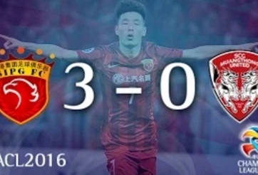 Video bàn thắng: Shanghai SIPG 3-0 Muangthong Utd (Play-off cúp C1 châu Á)