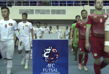 Video Futsal: Việt Nam 8-1 Tajikistan (Giải VĐ châu Á 2016)