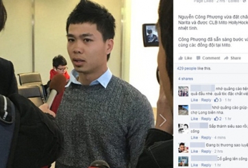 Truyền thông Nhật Bản nhiệt tình săn đón Công Phượng