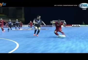 VIDEO: Bàn gỡ hòa đầy cảm xúc của Thái Huy ở hiệp phụ thứ 2