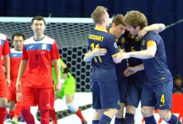 Hạ đẹp Kyrgyzstan, Australia giành vé dự Futsal World Cup 2016