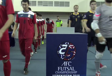 VIDEO: Đánh bại Kyrgyzstan, Australia giành vé vớt dự Futsal World Cup 2016