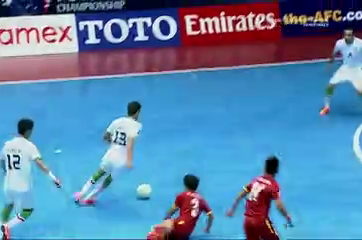 VIDEO: Farhad Tavakoli đi bóng khéo léo nâng tỷ số lên 2-0 cho Iran