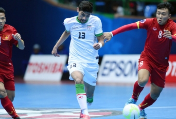 Thua đậm Iran, ĐT Futsal Việt Nam tranh hạng 3 với Thái Lan