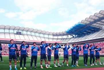 Mito Hollyhock thua Kashima Antlers trong ngày vắng Công Phượng