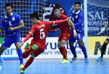 Futsal Việt Nam về thứ 4 chung cuộc giải Futsal châu Á 2016