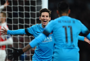 Messi tỏa sáng, Barca nhẹ nhàng đánh bại Arsenal