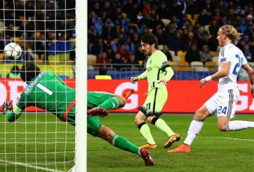 Video bàn thắng: Dynamo Kyiv 1-3 Man City (Vòng 1/8 Champion League)
