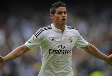 Real sẵn sàng để James Rodriguez ra đi