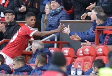 HLV Van Gaal ca ngợi hết lời Rashford sau trận thắng Arsenal
