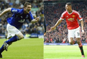 VIDEO: So bàn thắng ra mắt của Rashford và Rooney vào lưới Arsenal