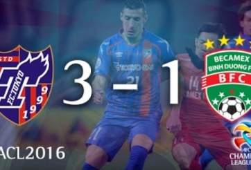 Video bàn thắng: FC Tokyo 3-1 Bình Dương (AFC Champions League 2016)