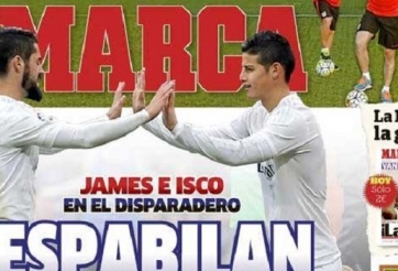 Chuyển nhượng 2/3: Rodriguez và Isco có nguy cơ bật bãi khỏi Real