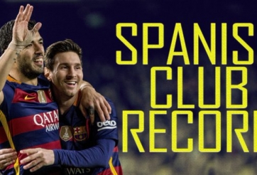 Highlights Vallecano 1-5 Barcelona: Messi lập hattrick, Barca phá kỷ lục của Real!