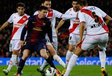 Suarez sút trượt pen, Barca vẫn đại thắng Vallecano