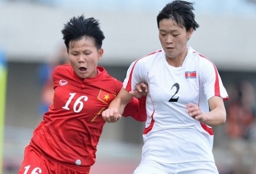 ĐT nữ Triều Tiên nhọc nhằn đánh bại Việt Nam