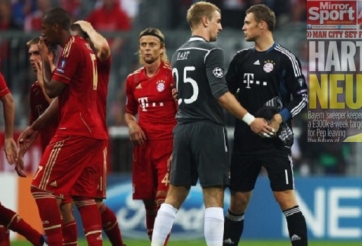 Chuyển nhượng 4/3: Joe Hart sẽ mất vị trí vào tay Neuer ở mùa tới