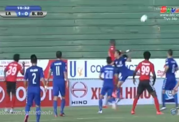 Video bàn thắng: Long An 1-1 Bình Dương (Vòng 3 V-League 2016)