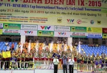 Trước thềm giải bóng chuyền nữ quốc tế VTV Cup Bình Điền 2016