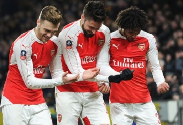 Giroud bật mí về màn ăn mừng đặc biệt tại FA Cup