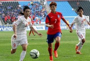 Video bàn thắng: Nữ Việt Nam - Nữ Hàn Quốc (Vòng loại Olympic 2016)