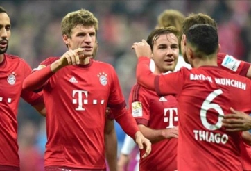 Video bàn thắng: Bayern Munich 5-0 Bremen (Vòng 26 - Bundesliga)