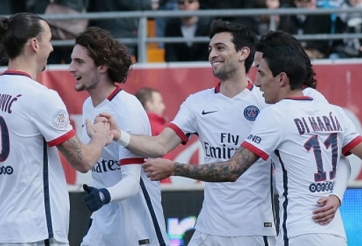 Thắng 9-0, PSG lập kỷ lục VÔ ĐỊCH trước 8 vòng đấu