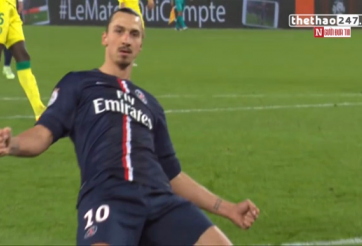 VIDEO: Tình huống Ibrahimovic ghi bàn và ăn mừng trong cùng 1 khoảnh khắc