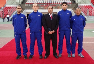 Tổ trọng tài người Jordan điều hành trận ĐT Việt Nam – Đài Loan