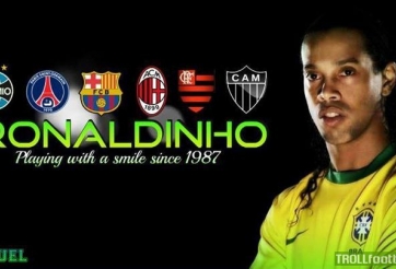 VIDEO: Ronaldinho - Những khoảng khắc đáng nhớ của 1 huyền thoại
