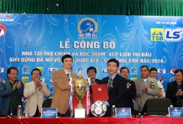Lịch thi đấu giải bóng đá nữ QG 2016 - Cúp Thái Sơn Bắc 2016