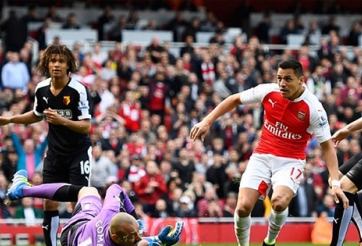 Arsenal giành chiến thắng 4 sao trước Watford