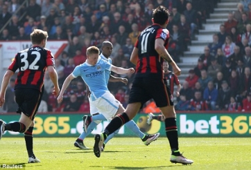 Video bàn thắng: Bournermouth - Man City (Vòng 32 Ngoại hạng Anh)